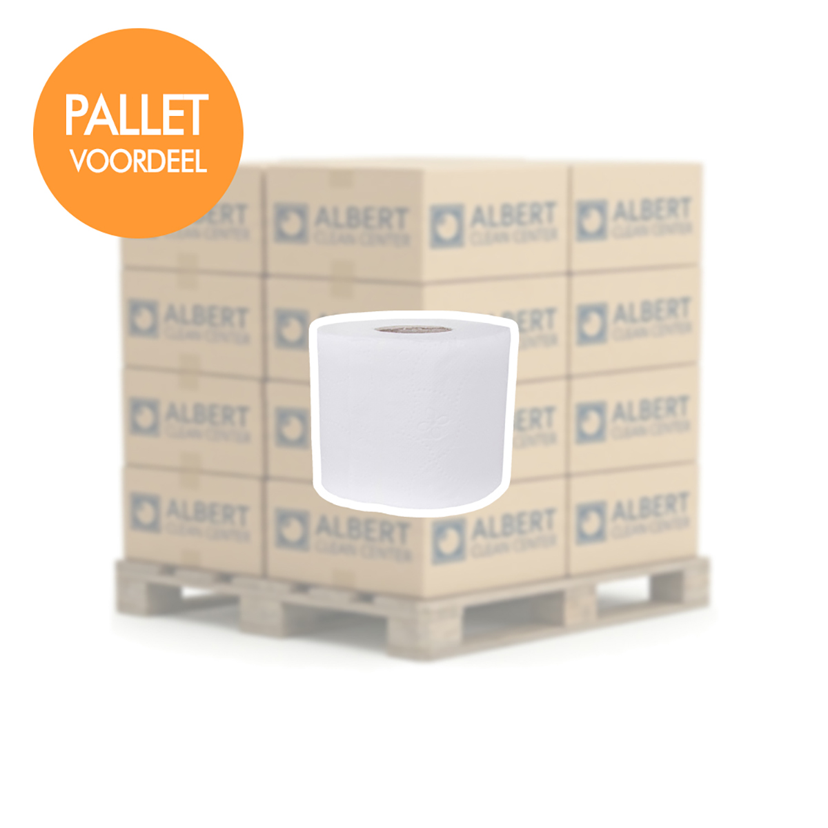 Toiletpapier 400 Vel 2-laags Cellulose - Image 2