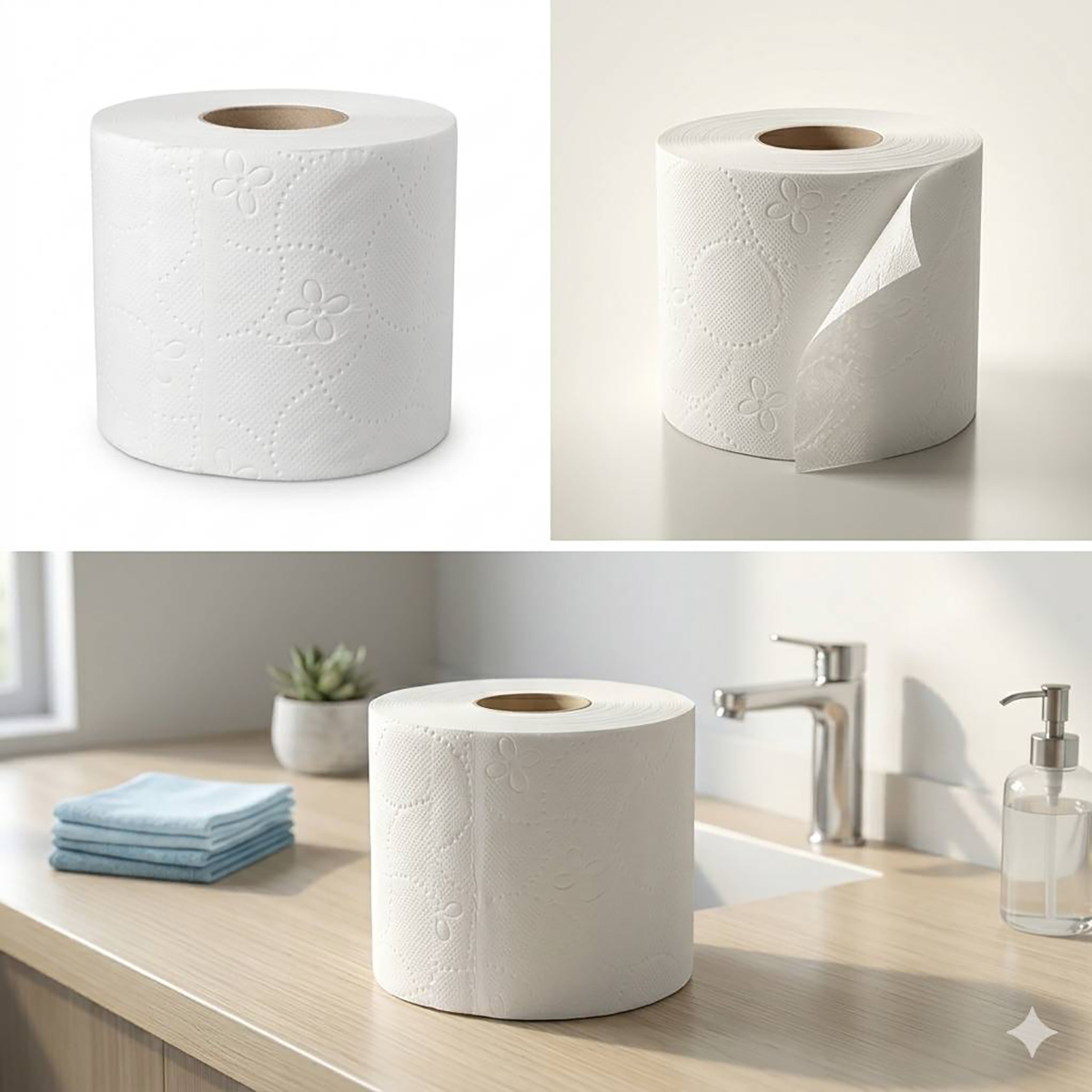 Toiletpapier 400 Vel 2-laags Cellulose